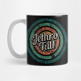Jethro Tull // Retro Circle Crack Vintage Mug